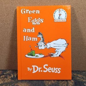 Dr. Seuss Green Eggs and Ham Hard Cover Book